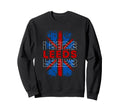 Leeds City Typography Grunge Uk Sweatshirt - Custom Art Print for Adults - T-Shirt, Sweatshirt, Hoodie