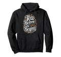 Calming Mornings Mindfulness Tea Time Hoodie - Novelty Apparel for Adults - T-Shirt, Sweatshirt, Hoodie
