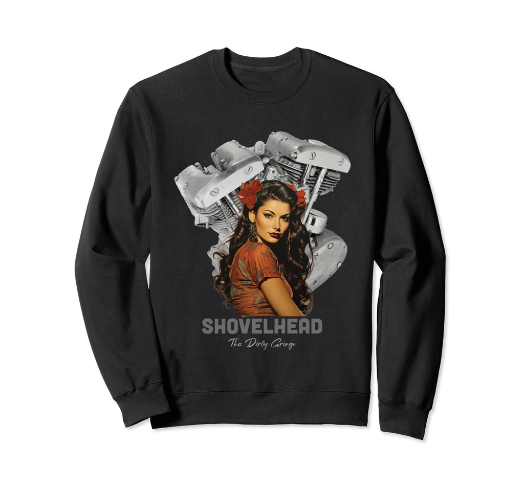 Hd Motorcycle Vtwin Shovelhead Sweatshirt - Streetwear Style for Adults - T-Shirt, Sweatshirt, Hoodie