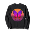 Butterfly Insect Animal Lover 80S Sweatshirt - Casual Everyday Wear Unisex - T-Shirt, Sweatshirt, Hoodie