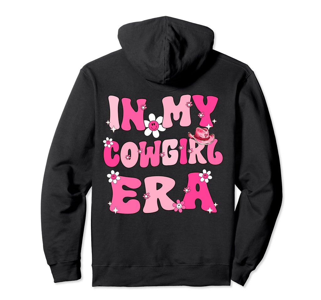 My Cowgirl Era Groovy Western Rodeo Hoodie - Streetwear Style for Adults - T-Shirt, Sweatshirt, Hoodie