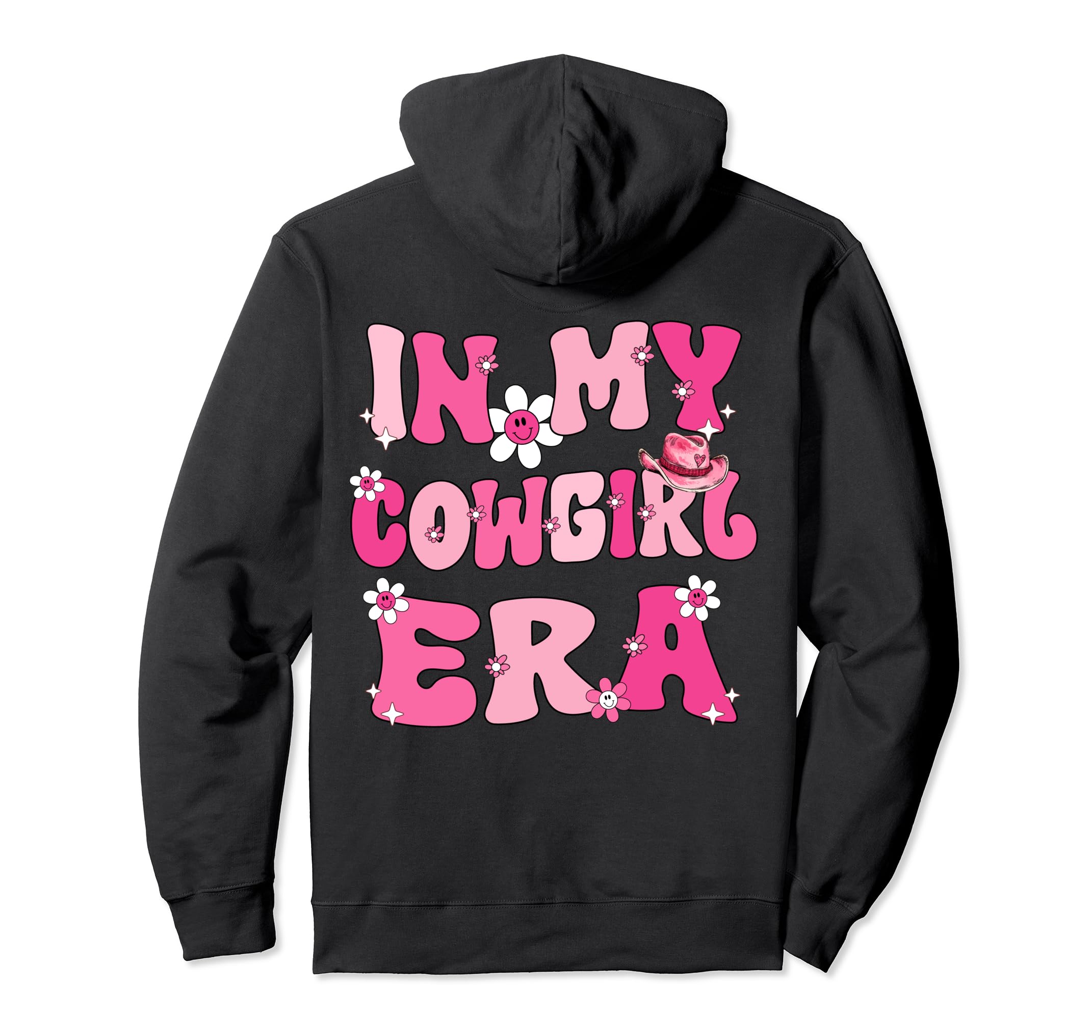 My Cowgirl Era Groovy Western Rodeo Hoodie - Streetwear Style for Adults - T-Shirt, Sweatshirt, Hoodie