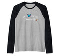 Anti Social Butterfly Raglan Baseball Hoodie - Custom Art Print Men Women - T-Shirt, Sweatshirt, Hoodie