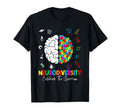 Neurodiversity Brain Autism Awareness T-Shirt - Novelty Apparel for Adults - T-Shirt, Sweatshirt, Hoodie