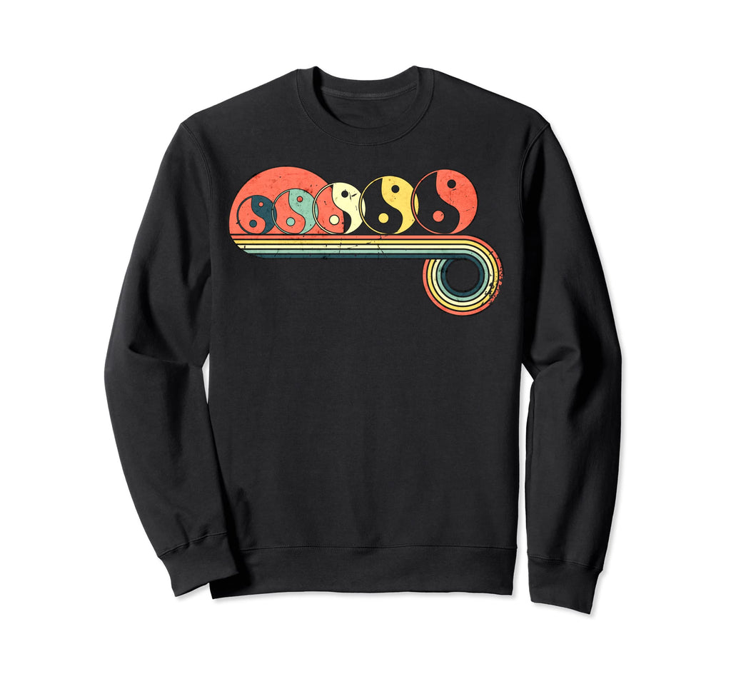 Yin Yang Buddhist Symbol Sunset Sweatshirt - Fun Novelty Design Men Women - T-Shirt, Sweatshirt, Hoodie
