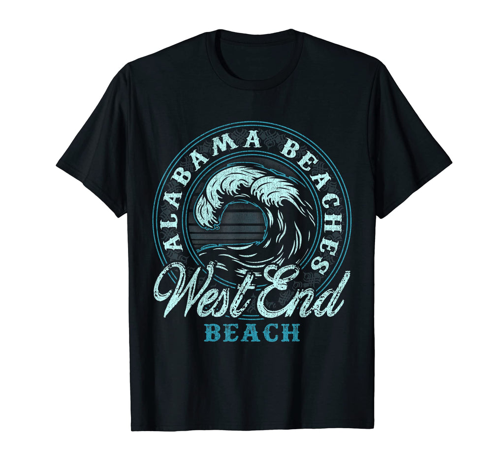 West End Beach Wave Circle T-Shirt - Streetwear Style Unisex - T-Shirt, Sweatshirt, Hoodie