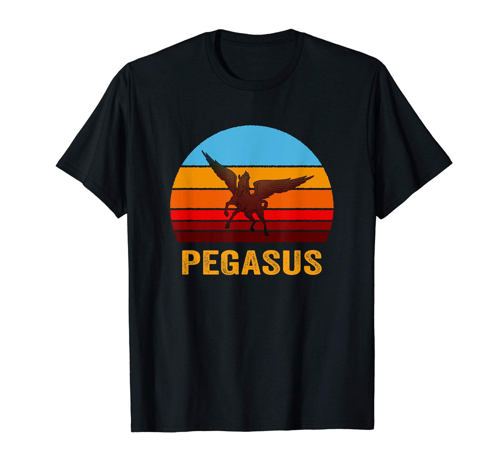 Sunset Pegasus T-Shirt - Casual Everyday Wear Men Women - T-Shirt, Sweatshirt, Hoodie
