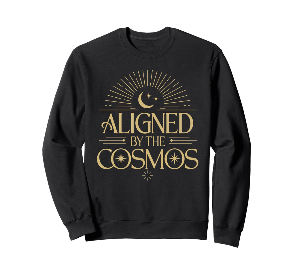 Meditation Astrology Connection Sweatshirt - Minimalist Print Men Women - T-Shirt, Sweatshirt, Hoodie
