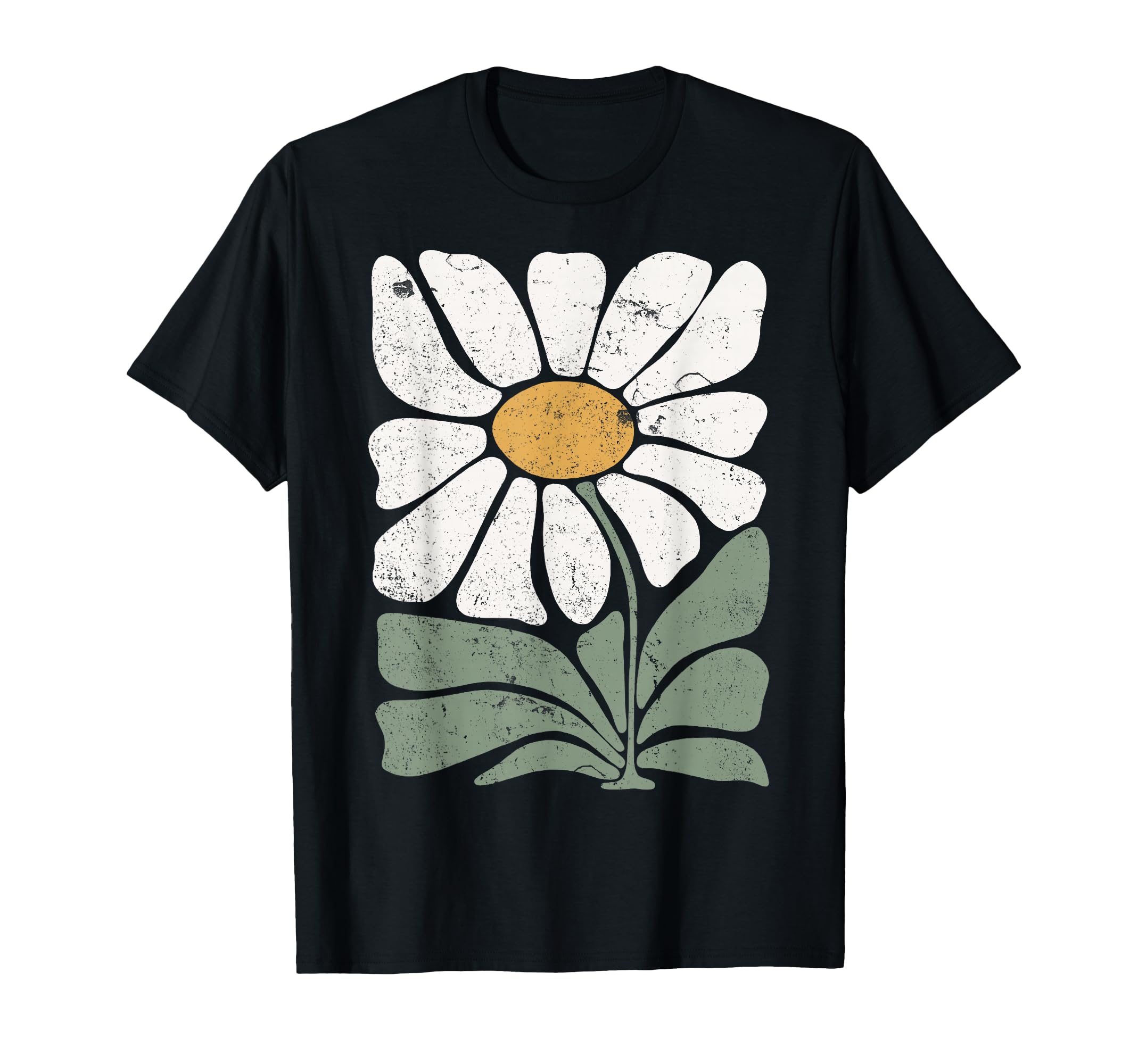Boho Daisy Flower Botanical Wildflower T-Shirt - Aesthetic Graphic Unisex - T-Shirt, Sweatshirt, Hoodie