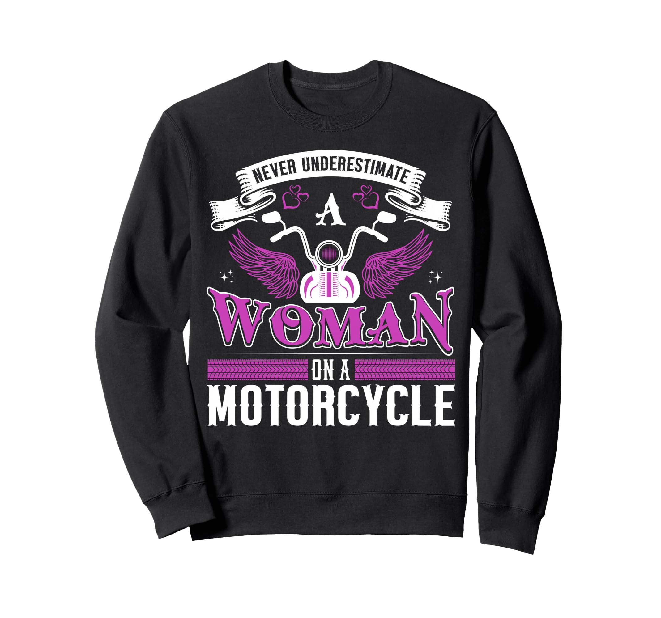 Funny Biker Biker Accessories Sweatshirt - Graphic Print for Adults - T-Shirt, Sweatshirt, Hoodie