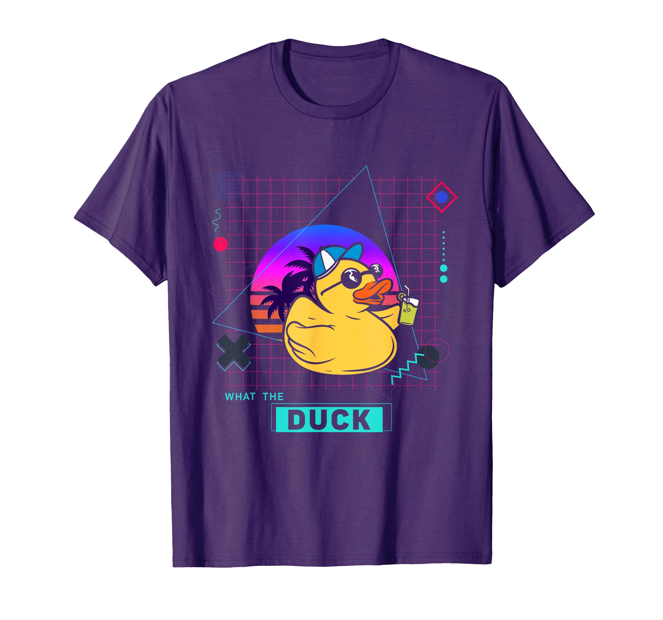What Duck Rubber Duck Ducks 80S T-Shirt - Graphic Print for Adults - T-Shirt, Sweatshirt, Hoodie