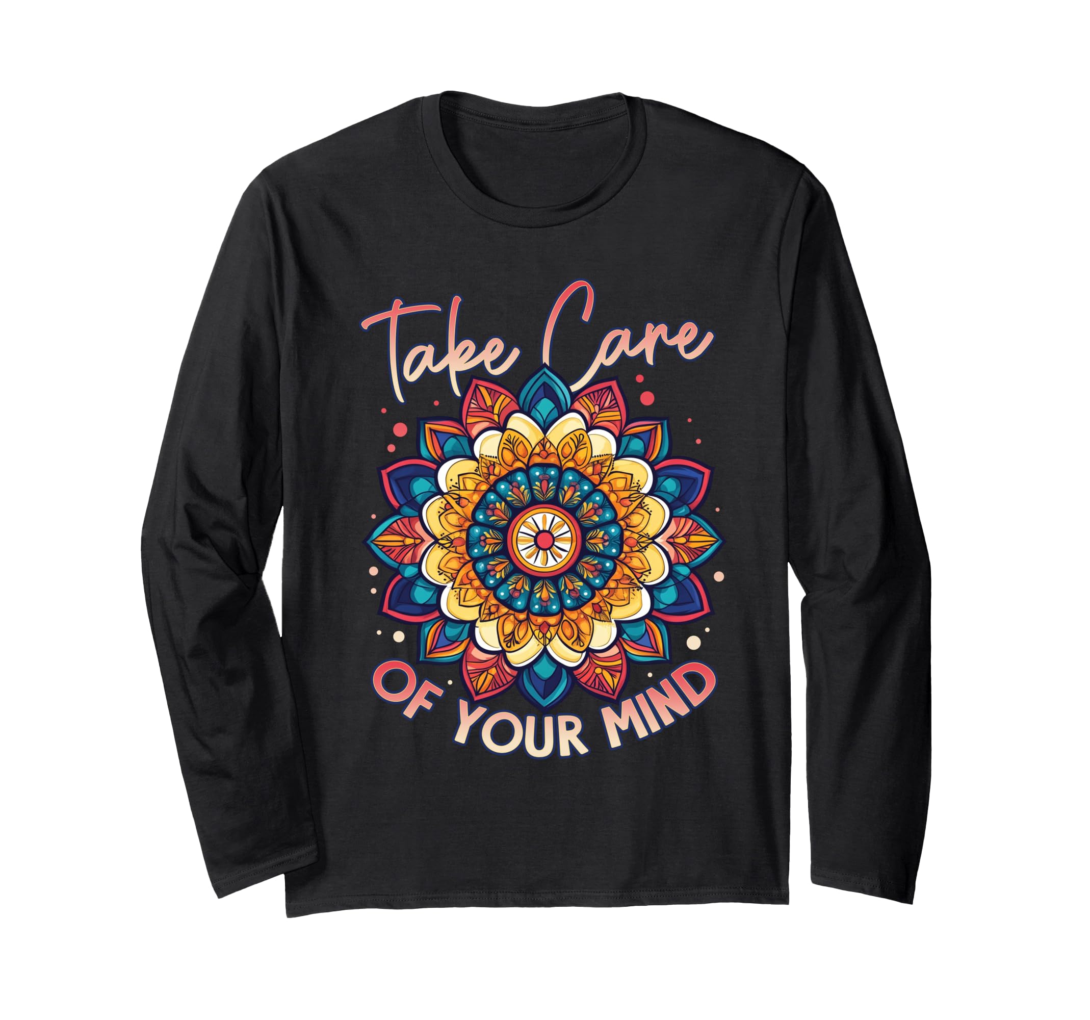 Take Care Your Mind Self Care T-Shirt - Aesthetic Graphic for Adults - T-Shirt, Sweatshirt, Hoodie