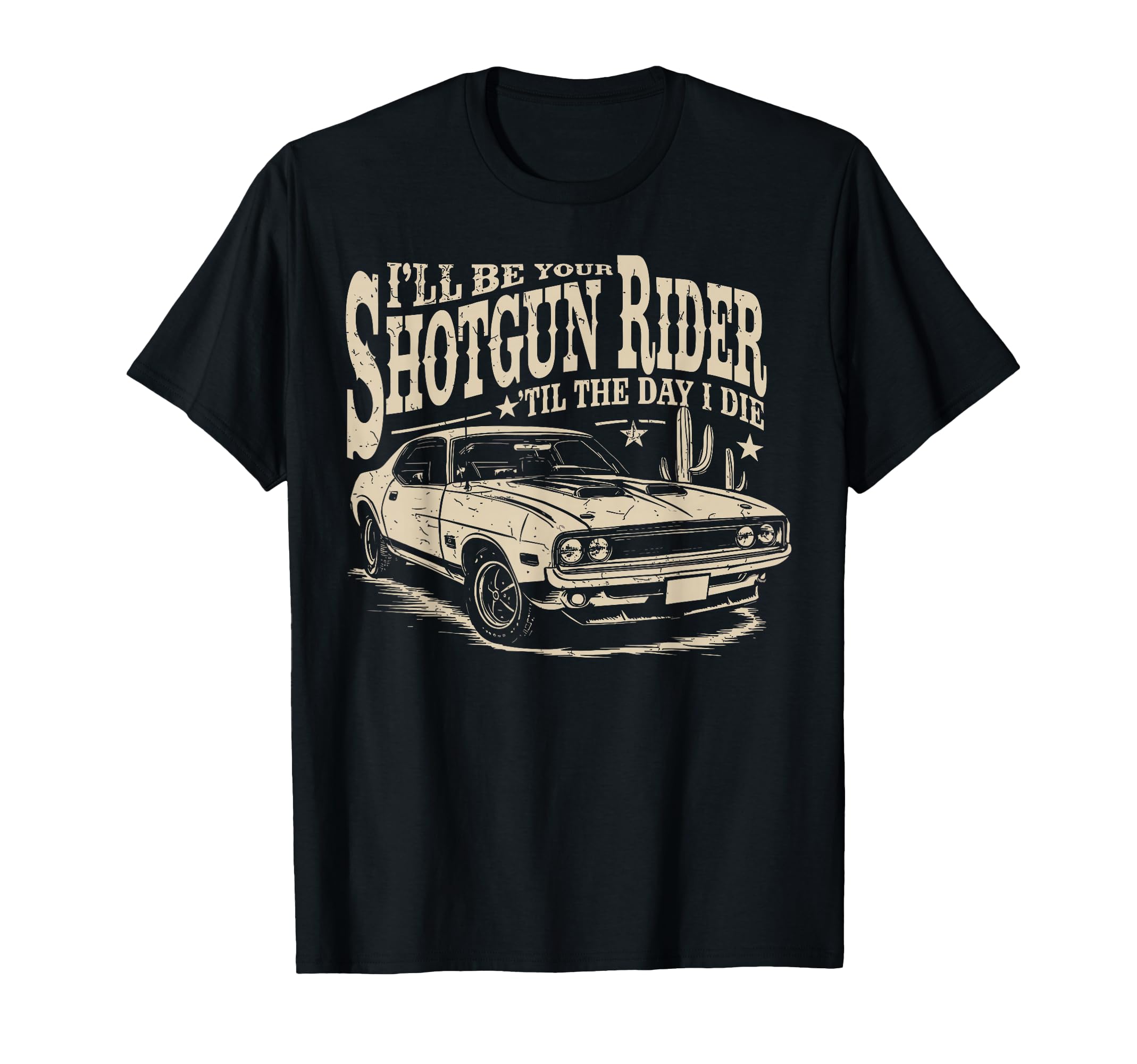 Car Western T-Shirt - Casual Everyday Wear Men Women - T-Shirt, Sweatshirt, Hoodie