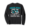 Analog Heart Digital Era Vinyl Sweatshirt - Unique Graphic Men Women - T-Shirt, Sweatshirt, Hoodie