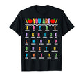 Alphabet Positive Affirmations Back To T-Shirt - Graphic Print for Adults - T-Shirt, Sweatshirt, Hoodie