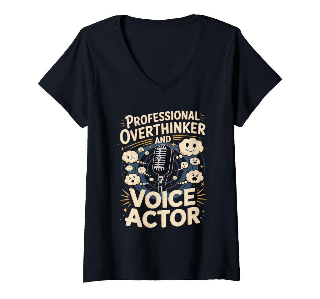 Womens Professional Overthinker And T-Shirt - Custom Art Print for Adults - T-Shirt, Sweatshirt, Hoodie