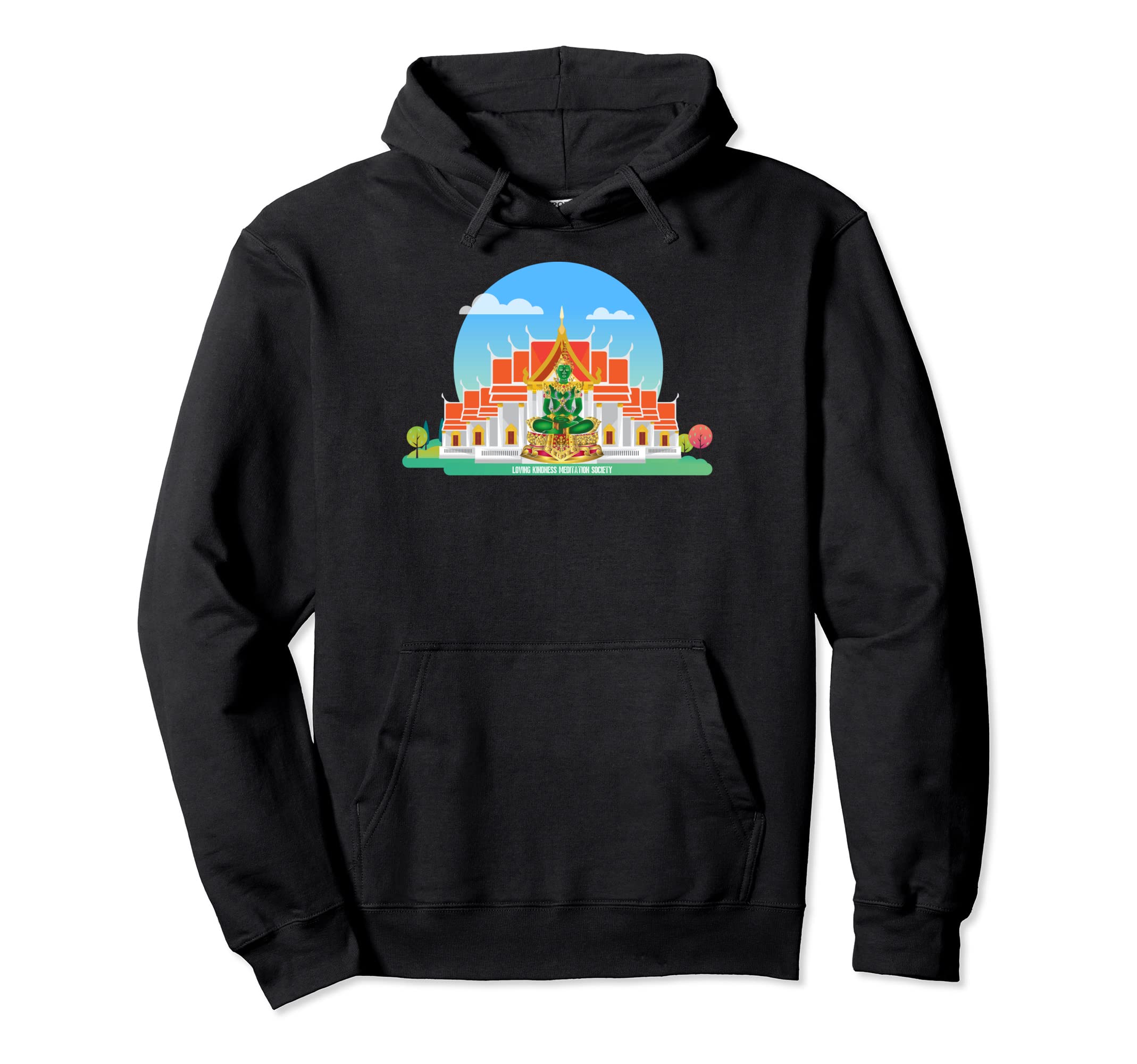 Mindfulness Buddha Buddhism Spiritual Hoodie - Custom Art Print for Adults - T-Shirt, Sweatshirt, Hoodie