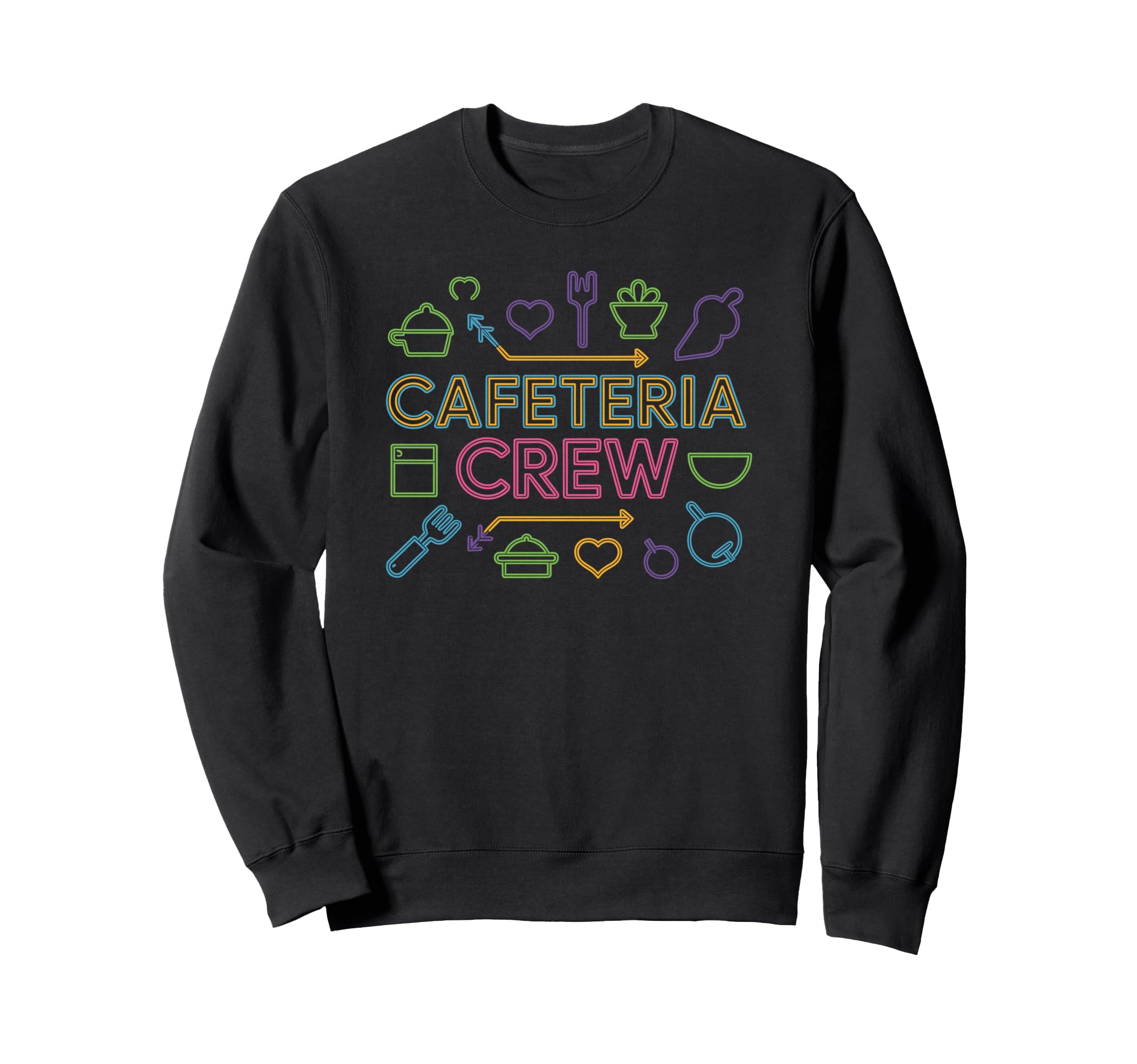 Happy School Lunch Ladies And Sweatshirt - Streetwear Style for Adults - T-Shirt, Sweatshirt, Hoodie