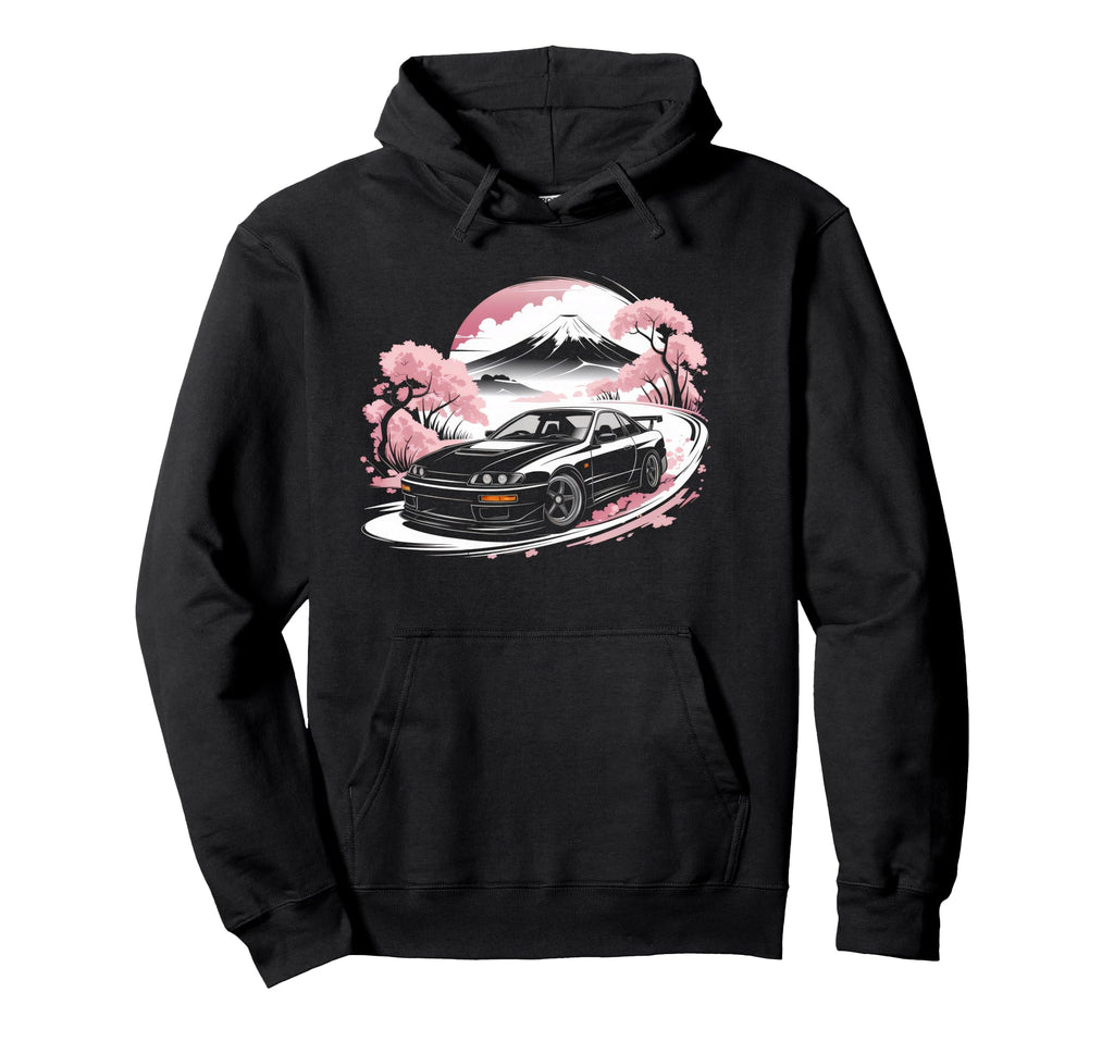 Japanese Car Jdm Japan Street Racing Hoodie - Trendy Graphic Unisex - T-Shirt, Sweatshirt, Hoodie