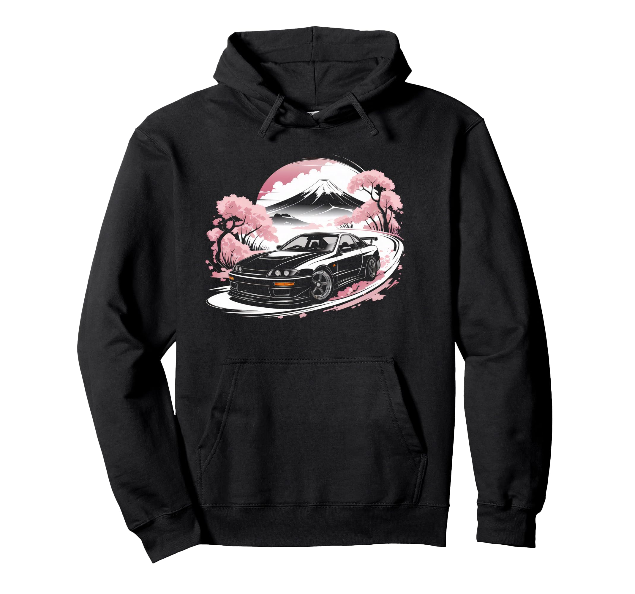 Japanese Car Jdm Japan Street Racing Hoodie - Trendy Graphic Unisex - T-Shirt, Sweatshirt, Hoodie