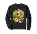 Cancer Zodiac Pin Up Crab Tattoo Sweatshirt - Custom Art Print Unisex - T-Shirt, Sweatshirt, Hoodie