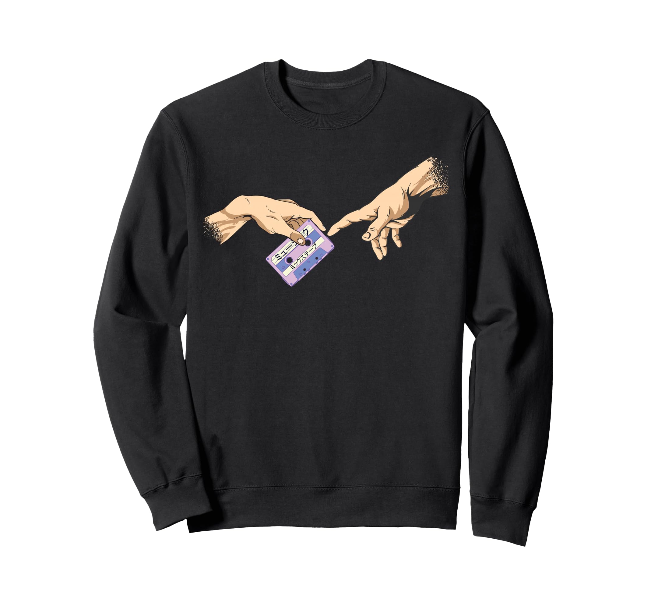 Vaporwave Aesthetic Music Synthwave Sweatshirt - Graphic Print Unisex - T-Shirt, Sweatshirt, Hoodie