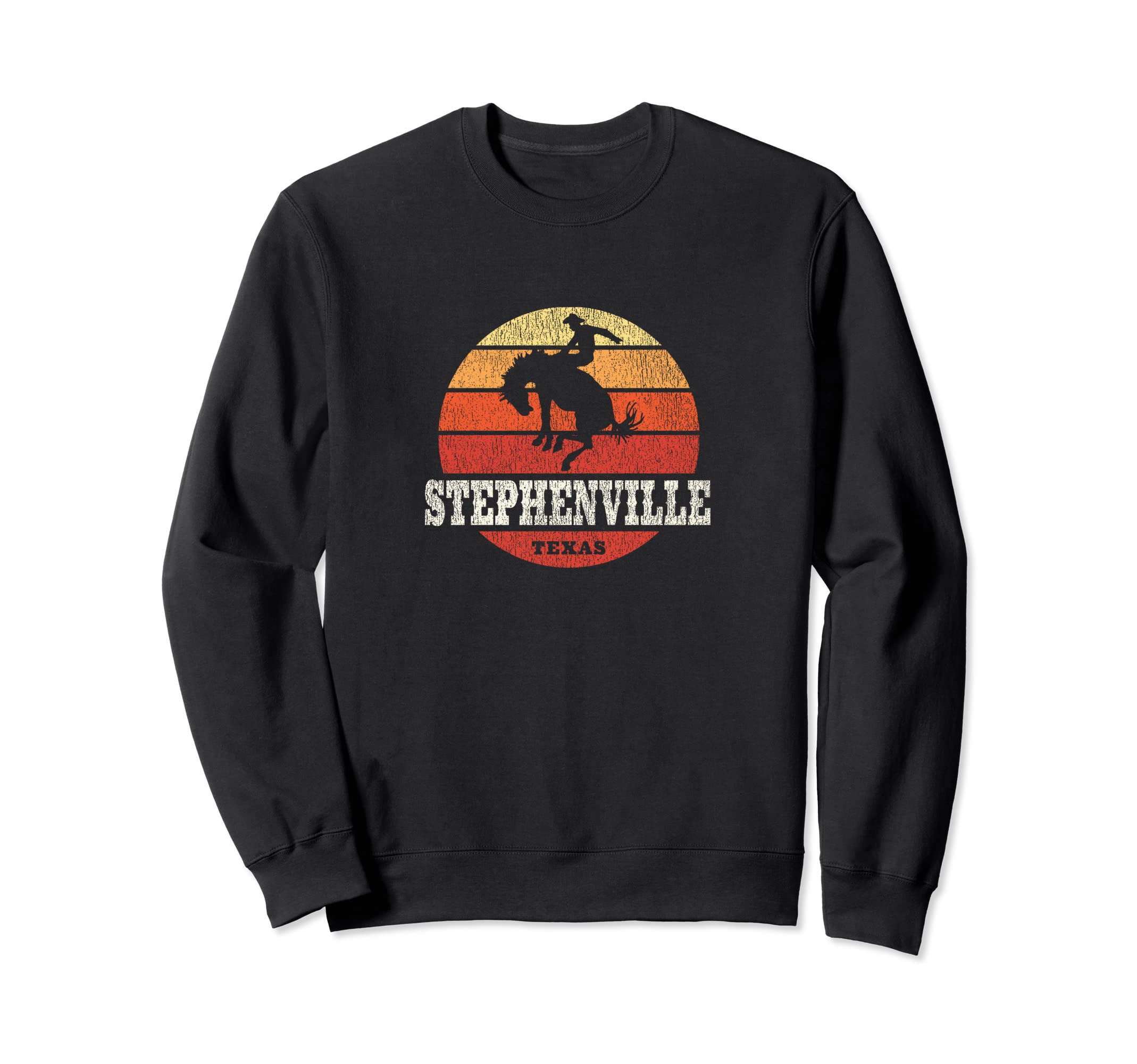 Stephenville Tx Country Western Sweatshirt - Fun Novelty Design for Adults - T-Shirt, Sweatshirt, Hoodie