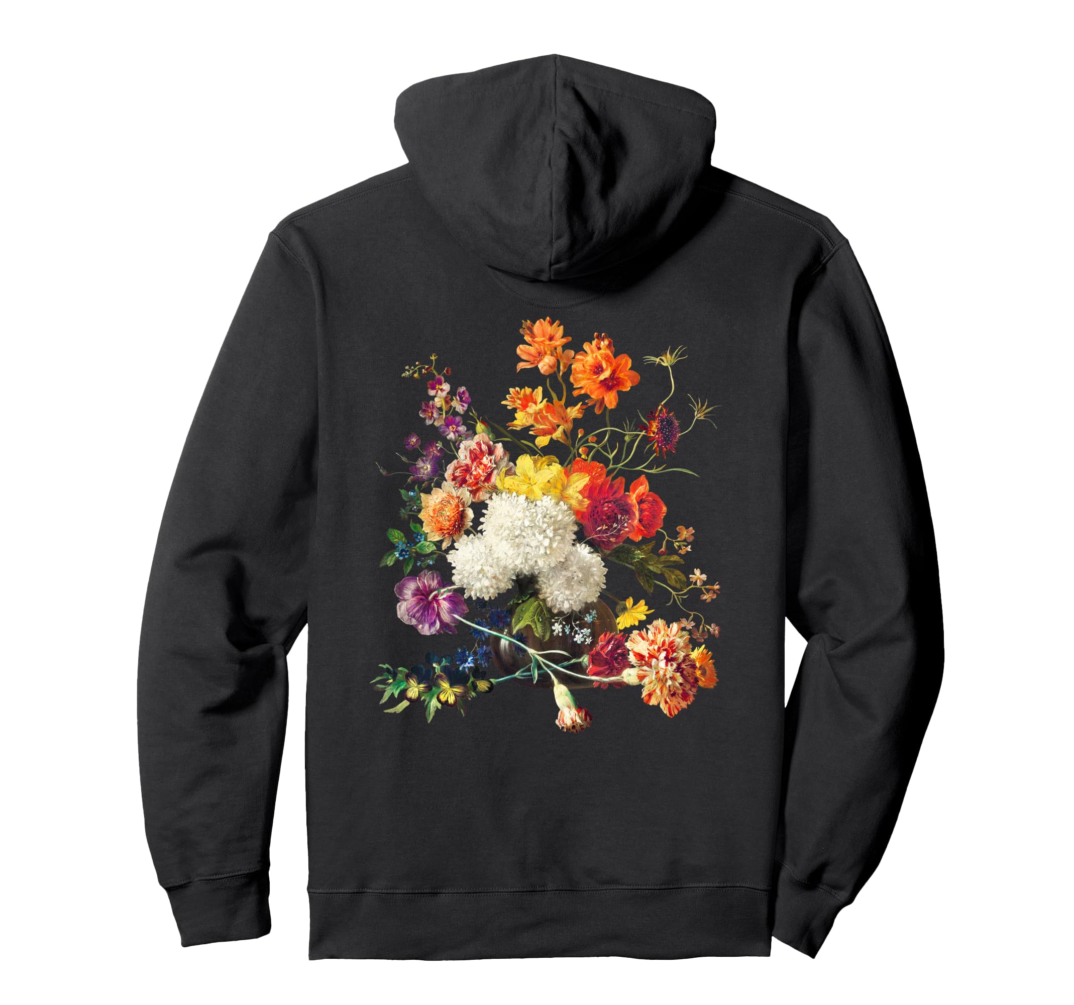 Botanical Flower Painting Aesthetic Hoodie - Trendy Graphic for Adults - T-Shirt, Sweatshirt, Hoodie
