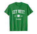 Key West Florida Shamrock Sports T-Shirt - Unique Graphic Men Women - T-Shirt, Sweatshirt, Hoodie