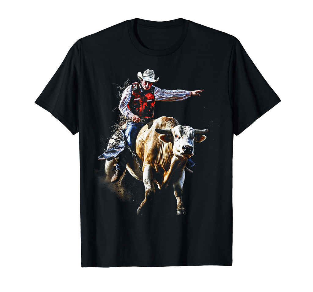 Cowboy Rodeo Horse Riding Usa Cowboy T-Shirt - Graphic Print Unisex - T-Shirt, Sweatshirt, Hoodie