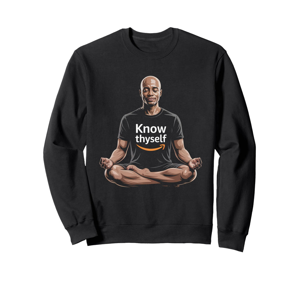 Know Thyself Inspiring Profound Sweatshirt - Trendy Graphic Men Women - T-Shirt, Sweatshirt, Hoodie