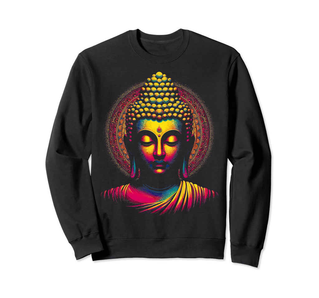 Buddha Buddhist Buddhism Gautama Zen Sweatshirt - Trendy Graphic Men Women - T-Shirt, Sweatshirt, Hoodie