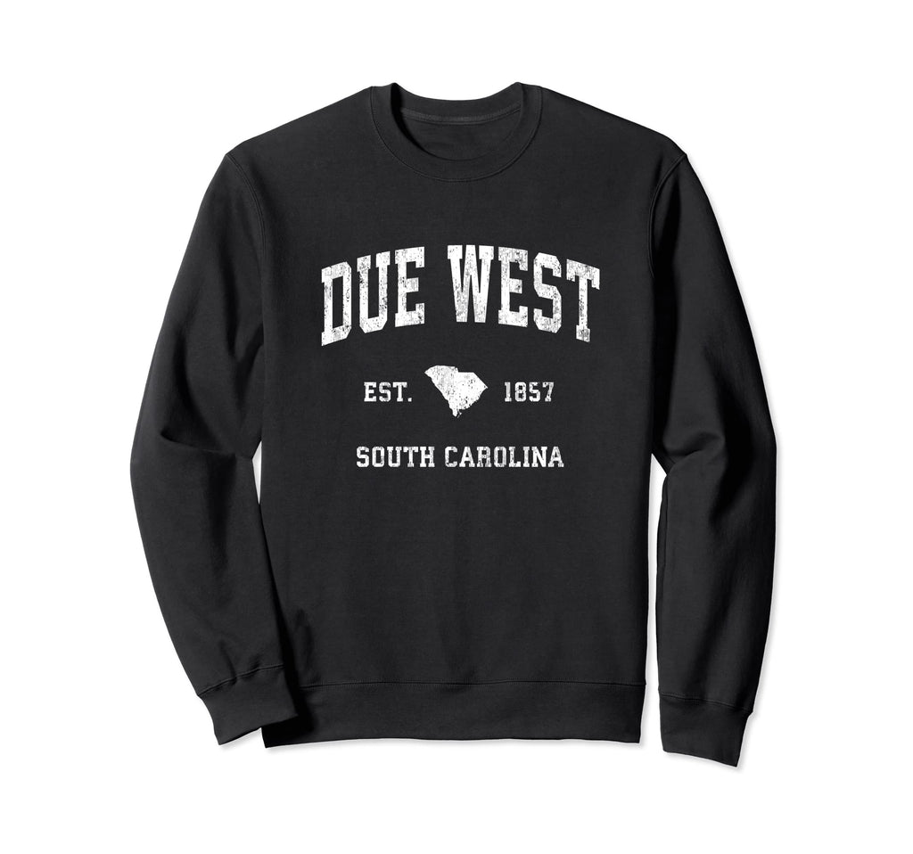 Due West South Carolina Sc Athletic Sweatshirt - Unique Graphic Men Women - T-Shirt, Sweatshirt, Hoodie