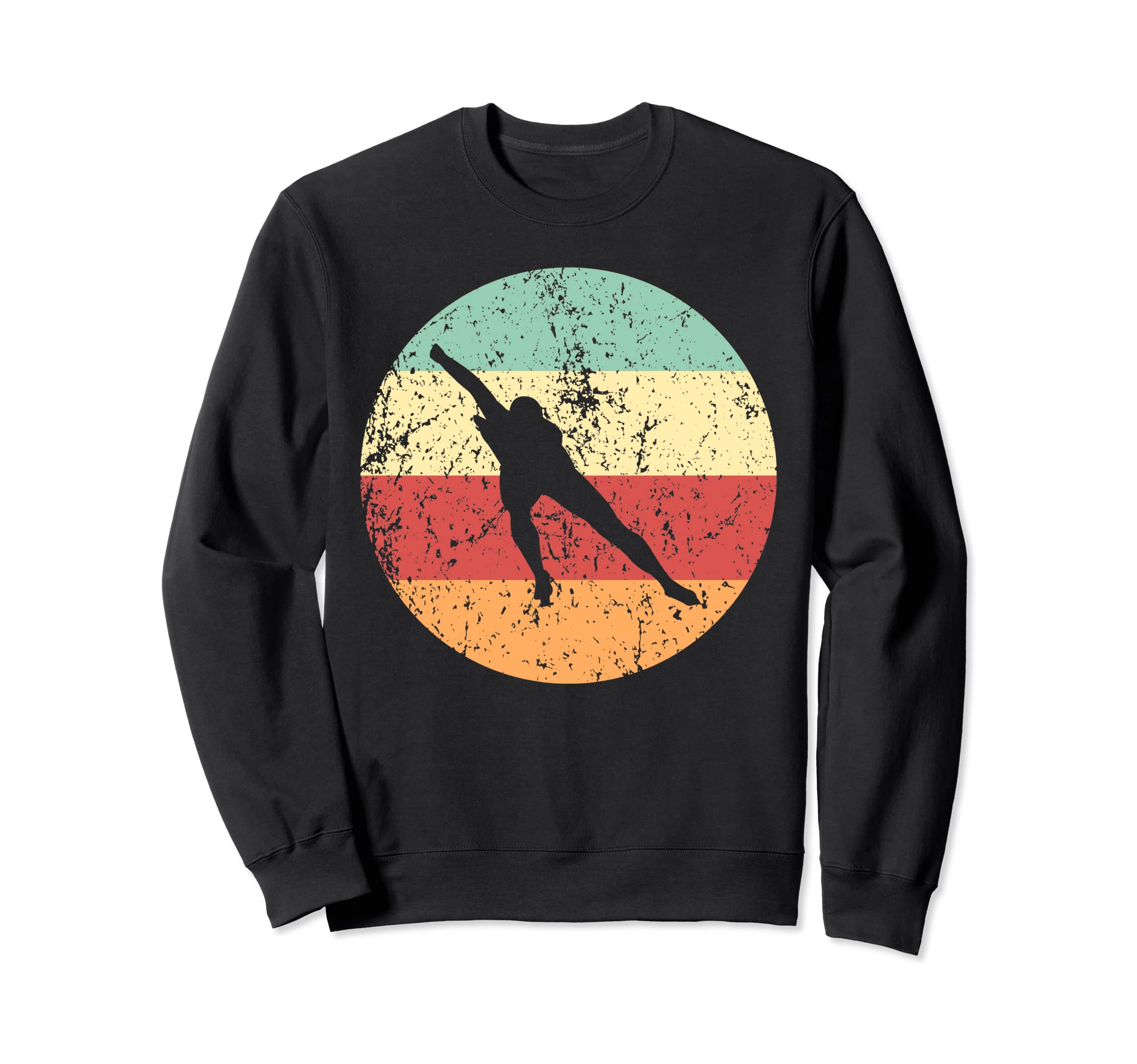 Speed Skating Speed Skater 1970S Sweatshirt - Aesthetic Graphic for Adults - T-Shirt, Sweatshirt, Hoodie