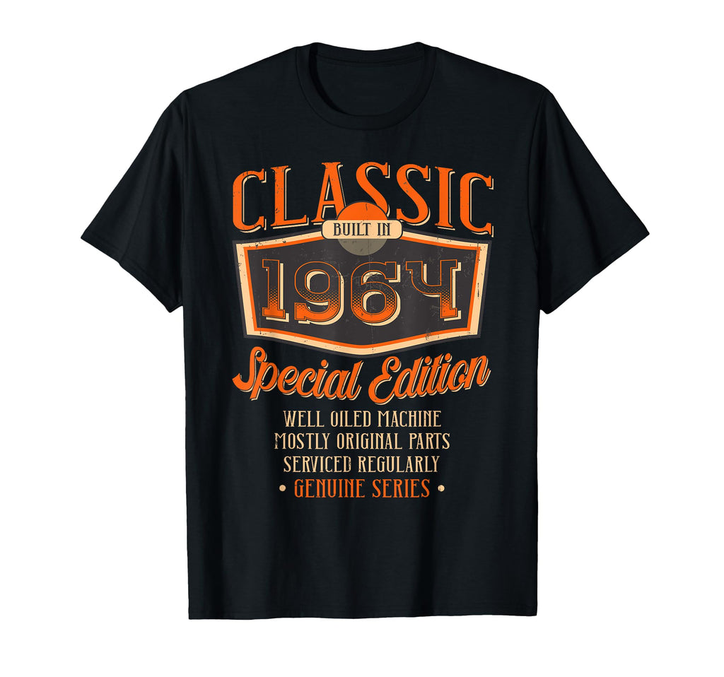 Birthday 1964 T-Shirt - Casual Everyday Wear Unisex - T-Shirt, Sweatshirt, Hoodie