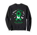 I Wear Green My Uncle Mental Health Sweatshirt - Graphic Print for Adults - T-Shirt, Sweatshirt, Hoodie