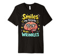 Smiles My Favorite Brain Wrinkles T-Shirt - Streetwear Style Unisex - T-Shirt, Sweatshirt, Hoodie