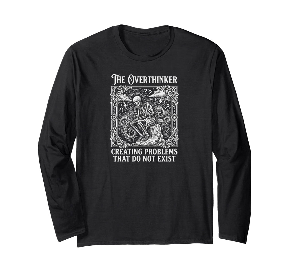 Funny Overthinker Creating Problems T-Shirt - Unique Graphic for Adults - T-Shirt, Sweatshirt, Hoodie