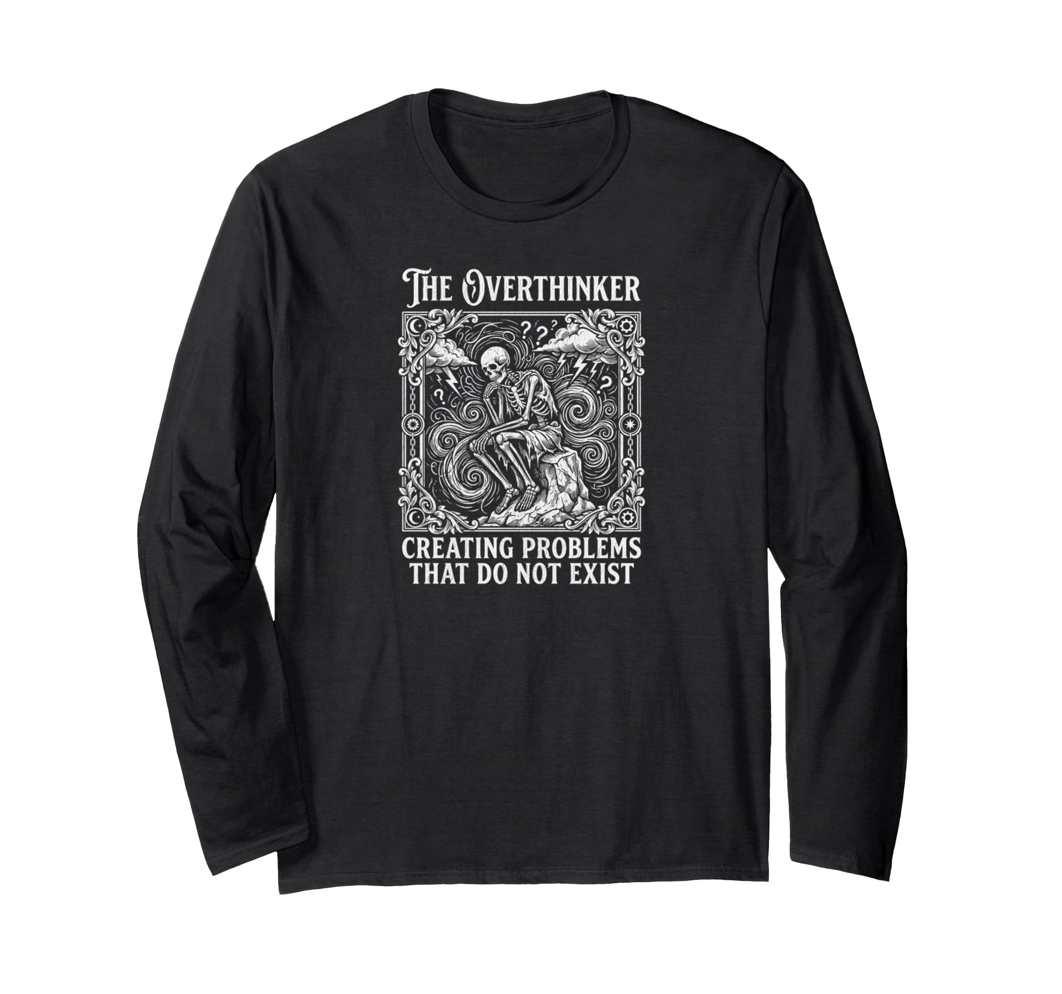 Funny Overthinker Creating Problems T-Shirt - Unique Graphic for Adults - T-Shirt, Sweatshirt, Hoodie