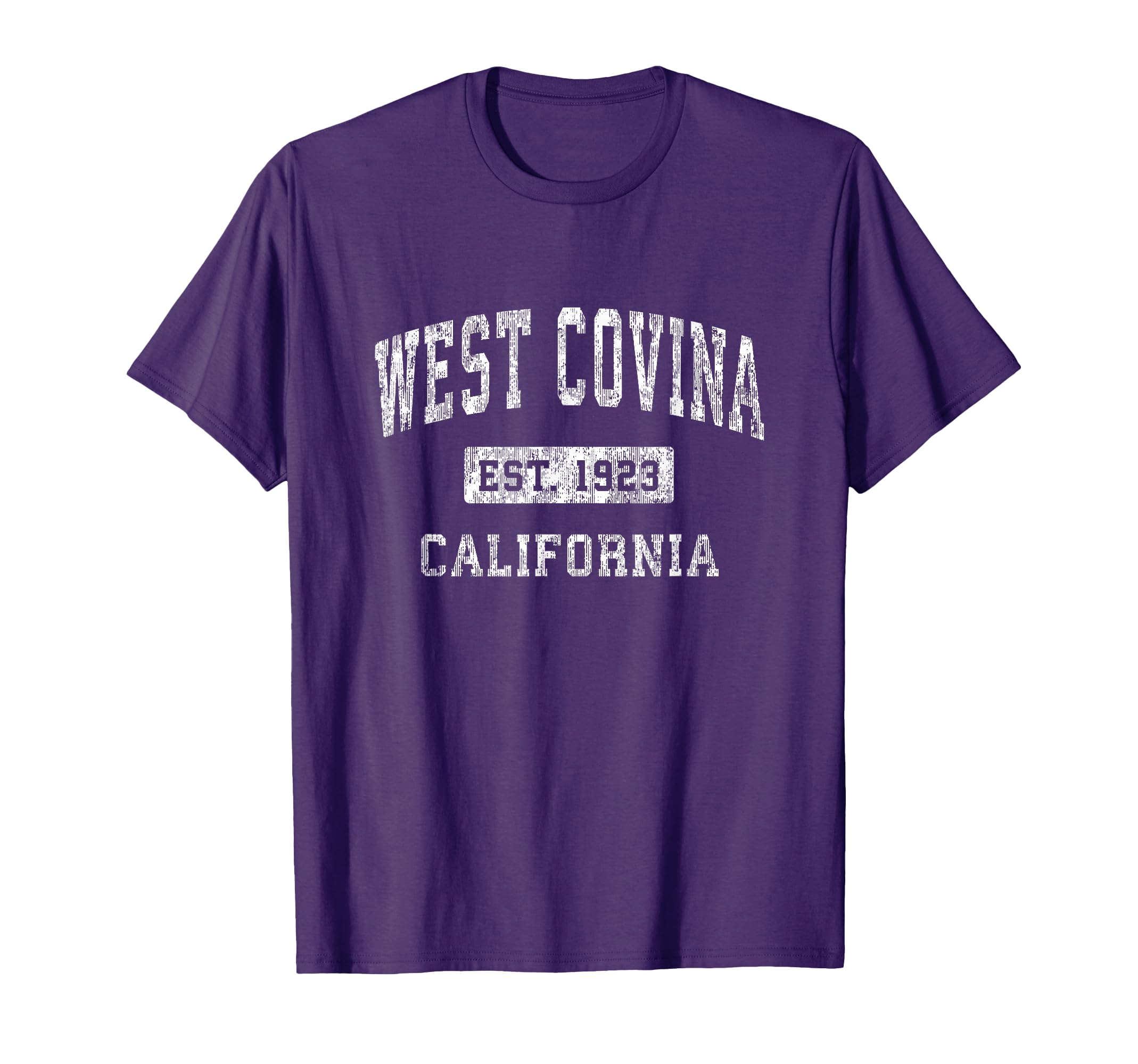 West Covina California Ca Established Sports T-Shirt - Graphic Print Unisex - T-Shirt, Sweatshirt, Hoodie