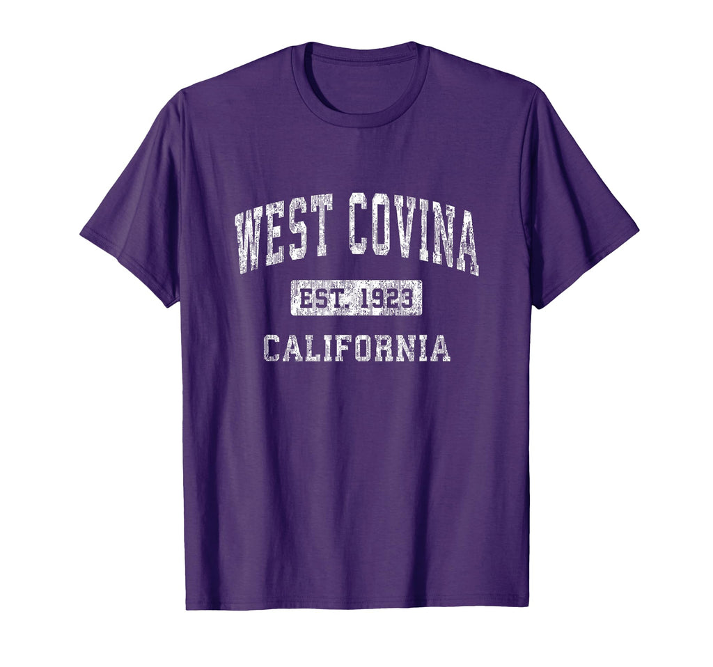 West Covina California Ca Established T-Shirt - Graphic Print for Adults - T-Shirt, Sweatshirt, Hoodie