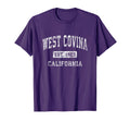West Covina California Ca Established T-Shirt - Graphic Print for Adults - T-Shirt, Sweatshirt, Hoodie