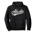 Alaska Script Baseball Sports Jersey Hoodie - Novelty Apparel Men Women - T-Shirt, Sweatshirt, Hoodie