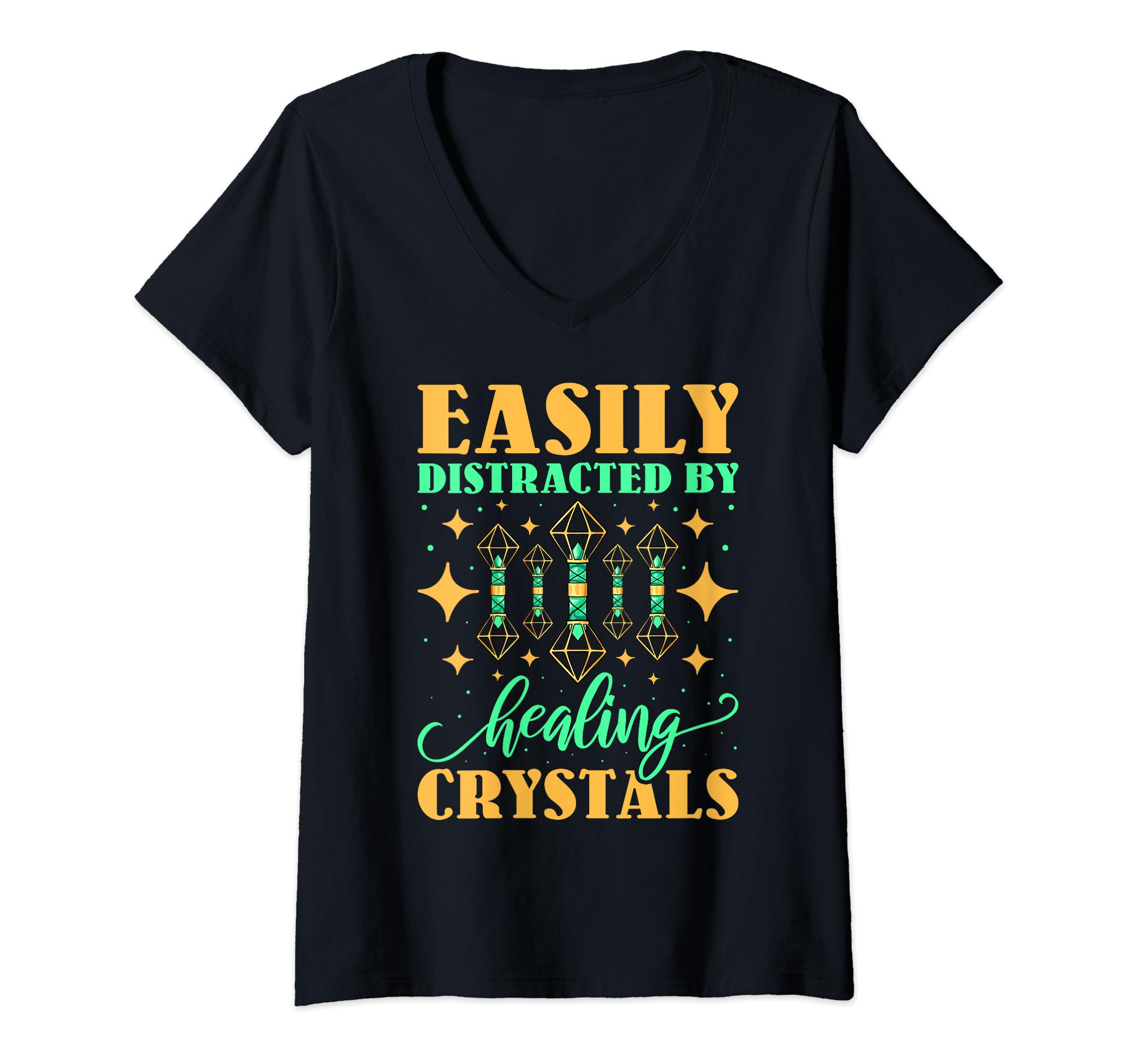 Womens Easily Distracted Healing T-Shirt - Minimalist Print Men Women - T-Shirt, Sweatshirt, Hoodie