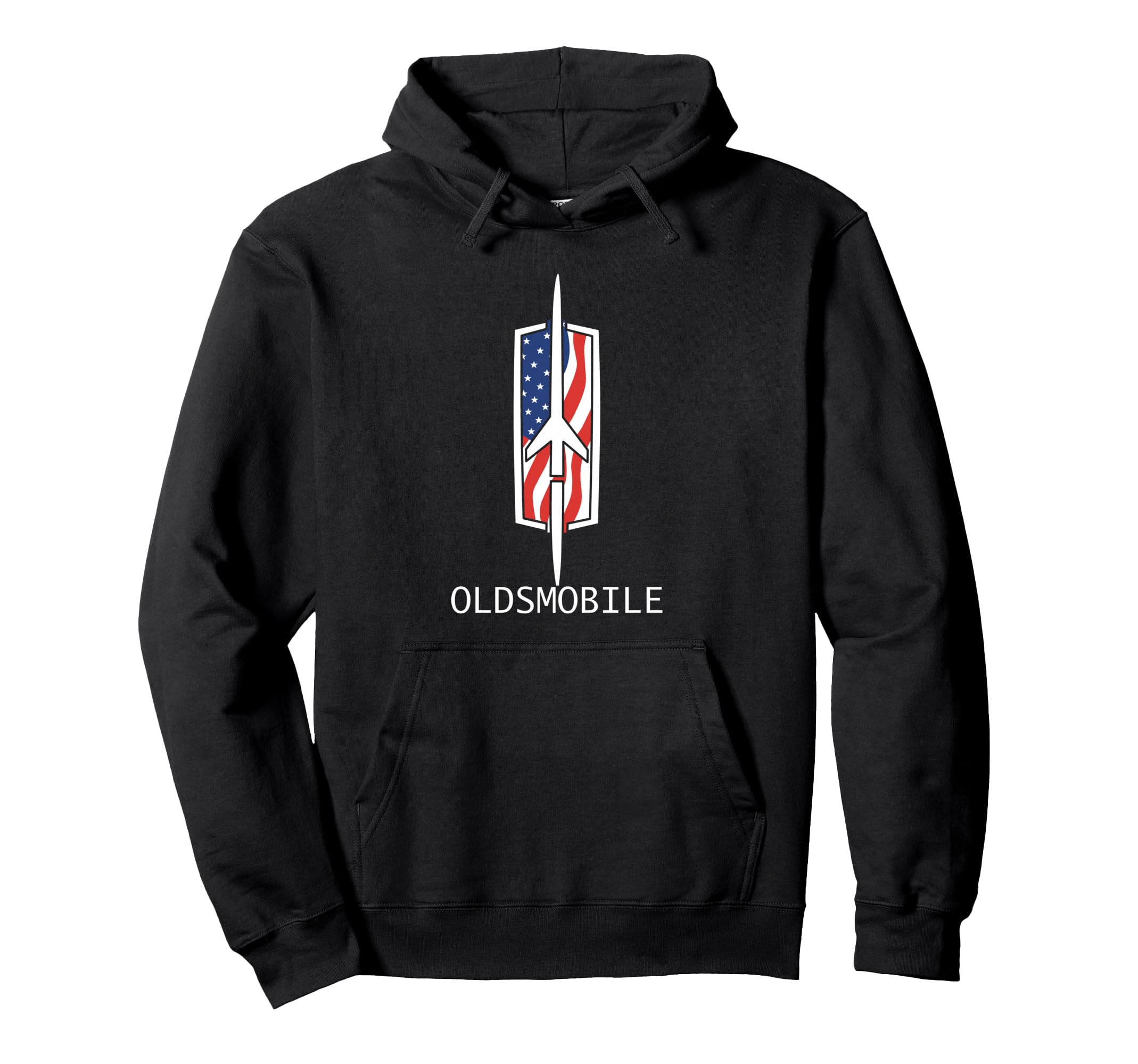 Oldsmobile Car Show Rocket Logo Hoodie - Minimalist Print Men Women - T-Shirt, Sweatshirt, Hoodie