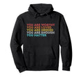You Matter Kindness Be Kind Mental Hoodie - Minimalist Print for Adults - T-Shirt, Sweatshirt, Hoodie