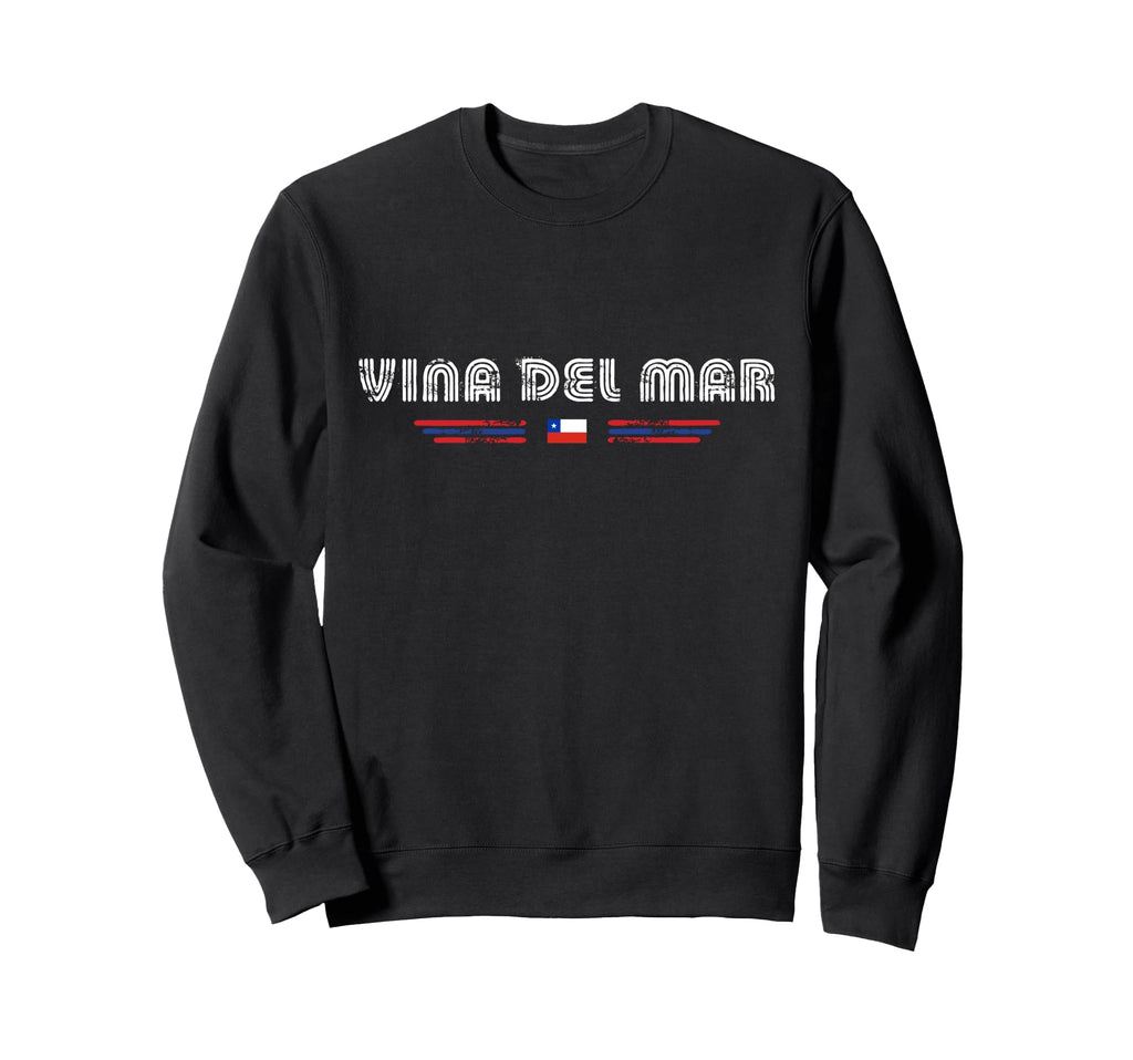 Vina Del Mar Chile 70S 80S Type Sweatshirt - Fun Novelty Design Men Women - T-Shirt, Sweatshirt, Hoodie