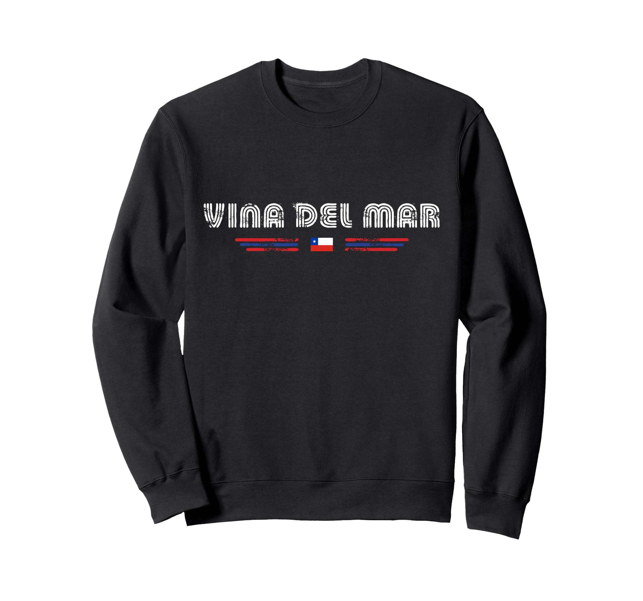 Vina Del Mar Chile 70S 80S Type Sweatshirt - Fun Novelty Design Men Women - T-Shirt, Sweatshirt, Hoodie