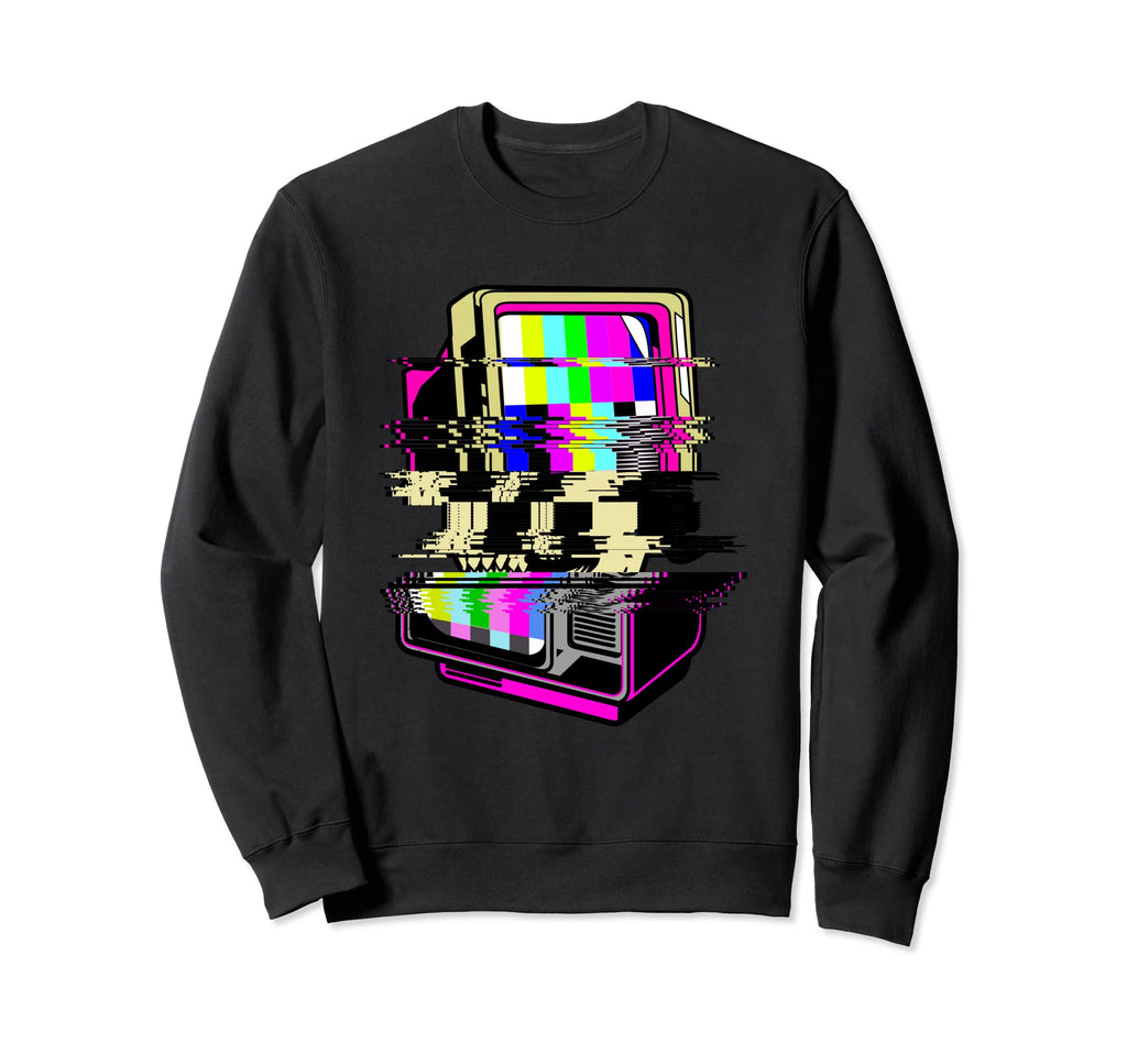 Aesthetic Vaporwave Synthwave Sweatshirt - Minimalist Print Men Women - T-Shirt, Sweatshirt, Hoodie