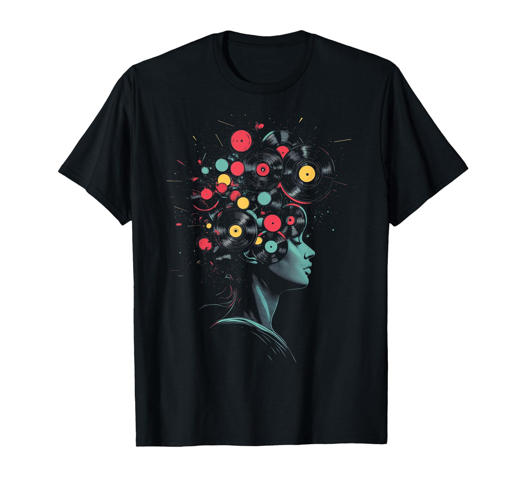 Vinyl Record Collector Dj Music Lover T-Shirt - Streetwear Style Men Women - T-Shirt, Sweatshirt, Hoodie